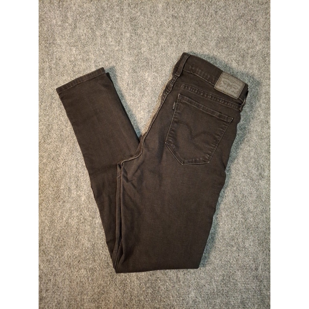 Levi's 311 Women's Shaping Skinny Mid-Rise Slimming Jeans, Black, Size:30x30 10
